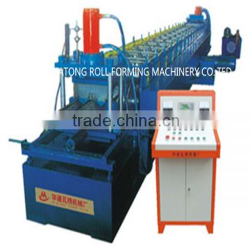 high speed guardrail roll forming machine