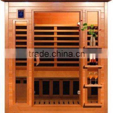 4 person far infrared sauna dry wood canada hemlock carbon nano heater