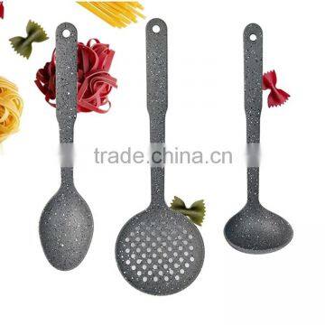 Fashion Marble Color Nylon Cooking Kitchen Tool Set