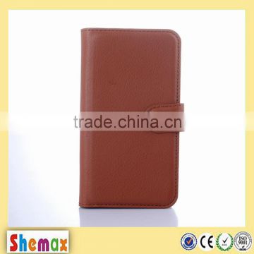 2015 Wholesale alibaba stand wallet leather case for htc one M9