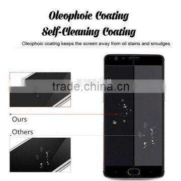 Hot Selling Factory Direct 1:1 Cover Tempered Glass Screen Film for OnePlus 3 Anti-Fingerprints Tempered Glass Screen Film