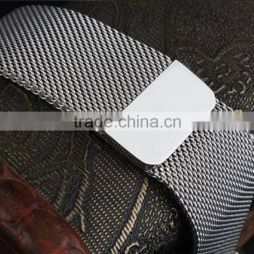 2016 New Arrival Replaceable Stainless Steel Strap for Apple Watch Edition for Apple Watch Sport for Apple Watch Milanese Loop