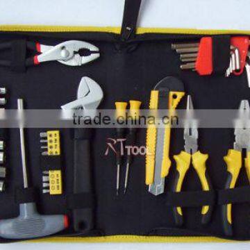 2015 Simple assembled promotion tool set with tools bags