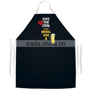 custom promotional cotton kitchen apron for waiter apron cooking apron