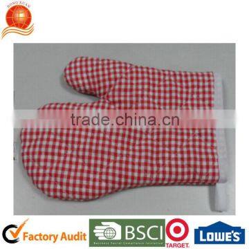 barbecue glove/heat resistant glove fabric glove