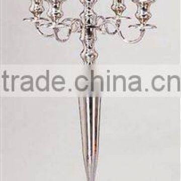 5 Arms Wedding Crystal Candelabra on Sale,wholesale Wedding Centerpiece photo-4