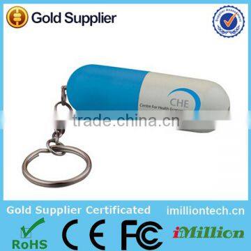promotion plastic pill USB flash disk drive