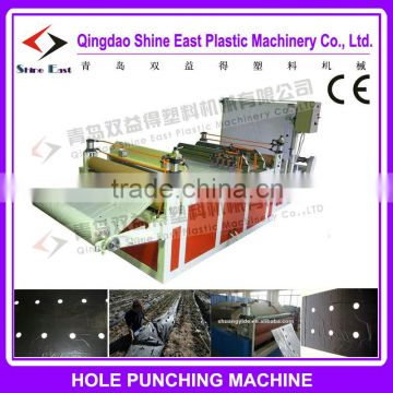 CHINESE HOT SALE !! Automatic Pneumatic Plastic Film Hole Punching Machine