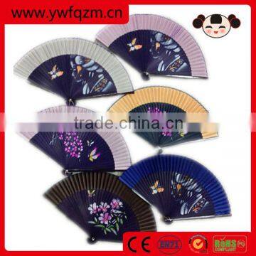 Wholesale chinese foldable wooden fan