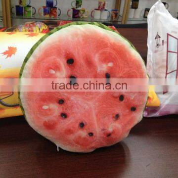 High quality Watermelon Pillow, cushion, Bolster with Zipper