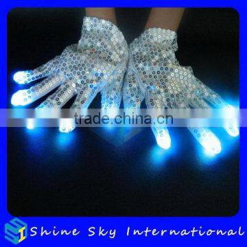 Rock Star MJ Sequin Led Glove