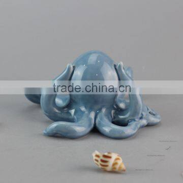 BSCI Audit Cute Blue Ocean Ceramic Starfish Home Decor Wholesale