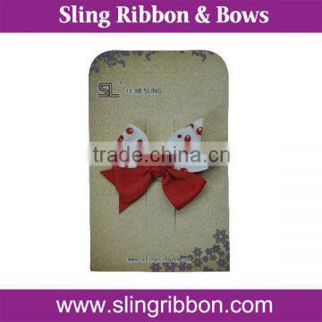 Satin Ribbon Hair Bow Display Cards