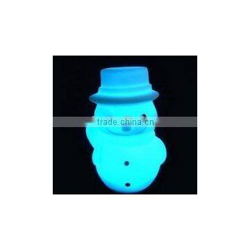 Wholesale Mini Led Plastic Christmas Snowman