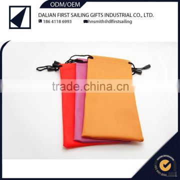 Silkscreen Printing Soft Microfiber Cell Phone Pouch