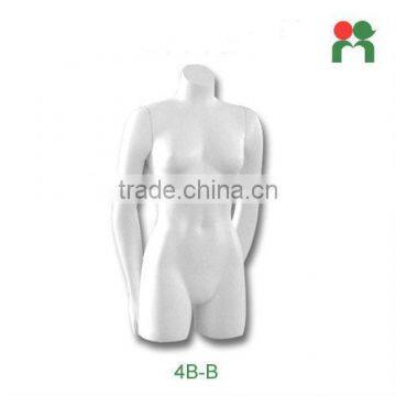 2013 Fashion fiberglass new POSE female mannequin half-body mannequin doll female torso doll design 4B-B