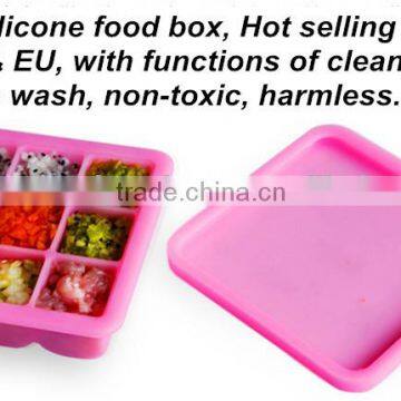 High Quality Custom Silicone Ice Cube Tray With Lid, Personalized Ice Cube Tray Moulds photo-2