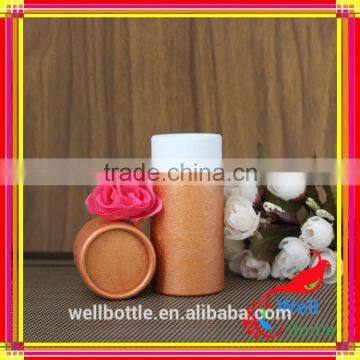 paper box packaging for tea tumbler with paper insert with matte lipstick