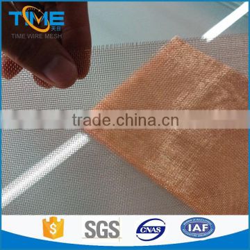 SGS certificate 80 mesh copper fabric wire mesh factory