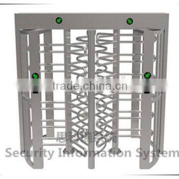 Manual operation full height turnstile