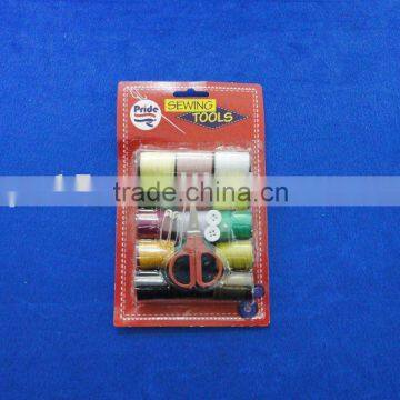 in blister card(12*20) sewing thread kit