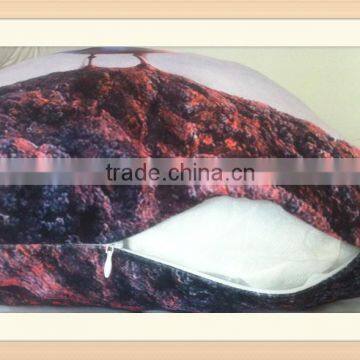 100% Short Soft Velvet Printing Cushion photo-3