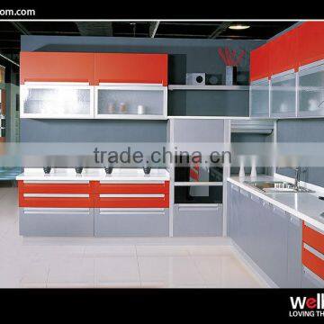 Modular Thermolaminated Kitchen pantry Cabinet design