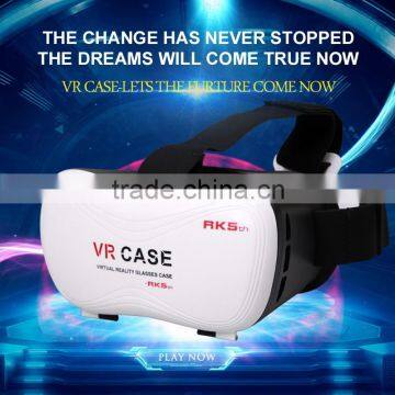 VR-CASE-5 VR Headset 3D Glasses For Smartphone Virtual Reality 3D Private Theater