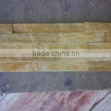 Natural Teak Sandstone Mosaic for Wall