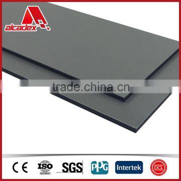 High Glossy Shiny Silver Wall Decoration Panel/aluminum Composite Sheet
