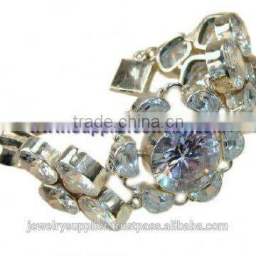 Semiprecious Stone Jewellry Vintage Costume Jewelry Silver Wholesale Bracelets