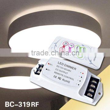 DC12V-48V RF Remote control 350mA 700mA 1050mA PWM led dimmer RF remote