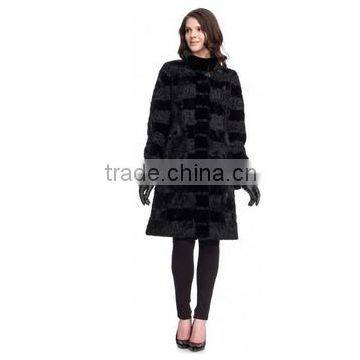 Factory Direct Selling High Quality Sheep Fur Coats For Woman