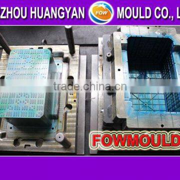 Hight quality plastic crate injection mould maker