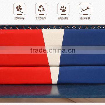 Custom Made English Style Leather Booth Sofa Seat Furnuture Used for Restaurant Cafe Furniture photo-3