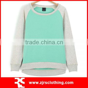 Women's Fleece Cotton Pullover Crew Neck Pullover