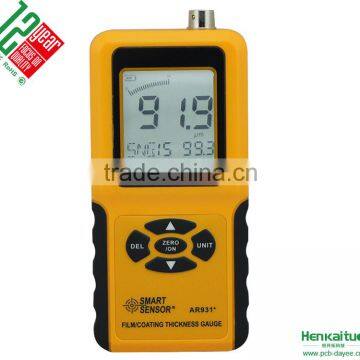 Portable Digital Paint Thickness Gauge AR931 Coating Thickness Meter Analysis