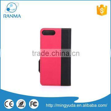 OEM Custom free sample leather cell phone case for iphone 7