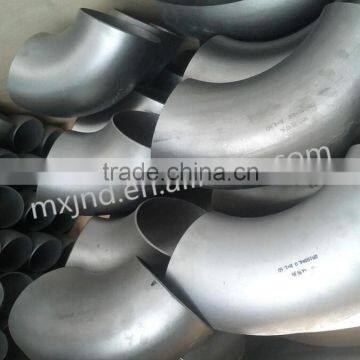 Titanium pipe fittings in factory