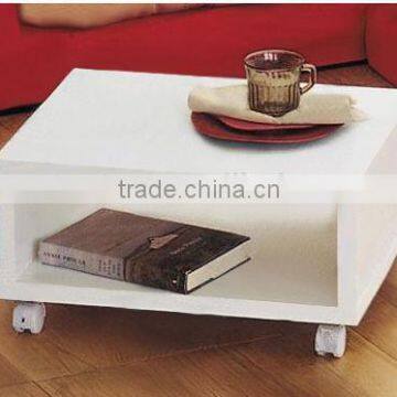 Factory direct melamine PB modern cheap tea table