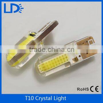 Hot T10 canbus led bulbs cob 18 chips crystal light for cars