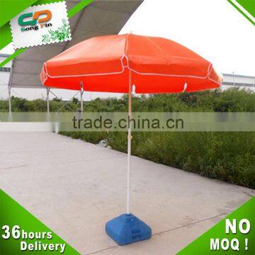 Sun protection beach printing umbrella fabric with logo custom