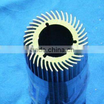 Extrusion Aluminum Round heatsink for Led light street light