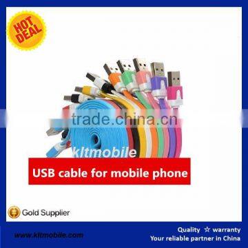Ultra Thin Micro USB Cable Data Transfer Power Cable Lead
