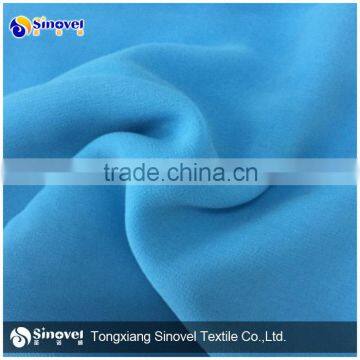 Wholesale 100% Polyester chiffon fabric organza chiffon fabric cheap for women garment