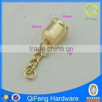 QF wholesale bags hardware bell fittings for bags decoration