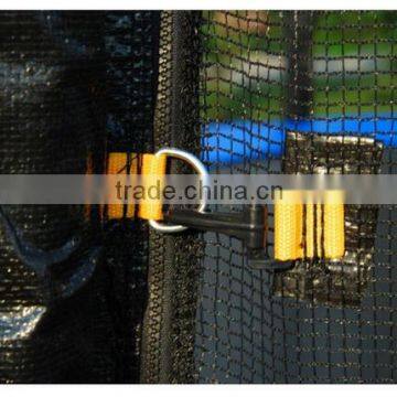 Aosom 10' x 7' Rectangle Trampoline Backyard Jumping Safety Enclosure Net Kit photo-4