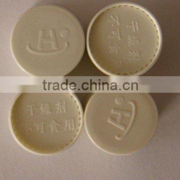 fiber column desiccant in bottle and capsules