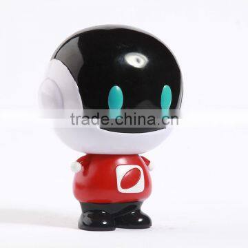 cartoon robot boy money box, make your own money box, customized china maunfacturer