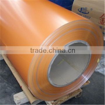 aluminum coil for PE / PVDF acp metal building materials in Turkey Orange